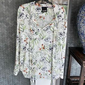 Nanette Lepore Floral Blouse